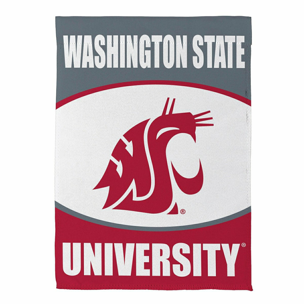 Washington State University Suede Flag, GDN - Collegiate Home