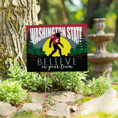 Washington State University Yard Sign, Bigfoot - Collegiate Home