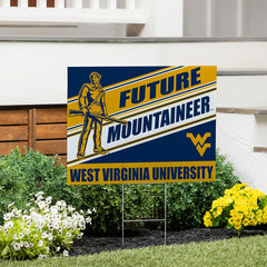 West Virginia University Coroplast Yard Sign, Future Student - Collegiate Home