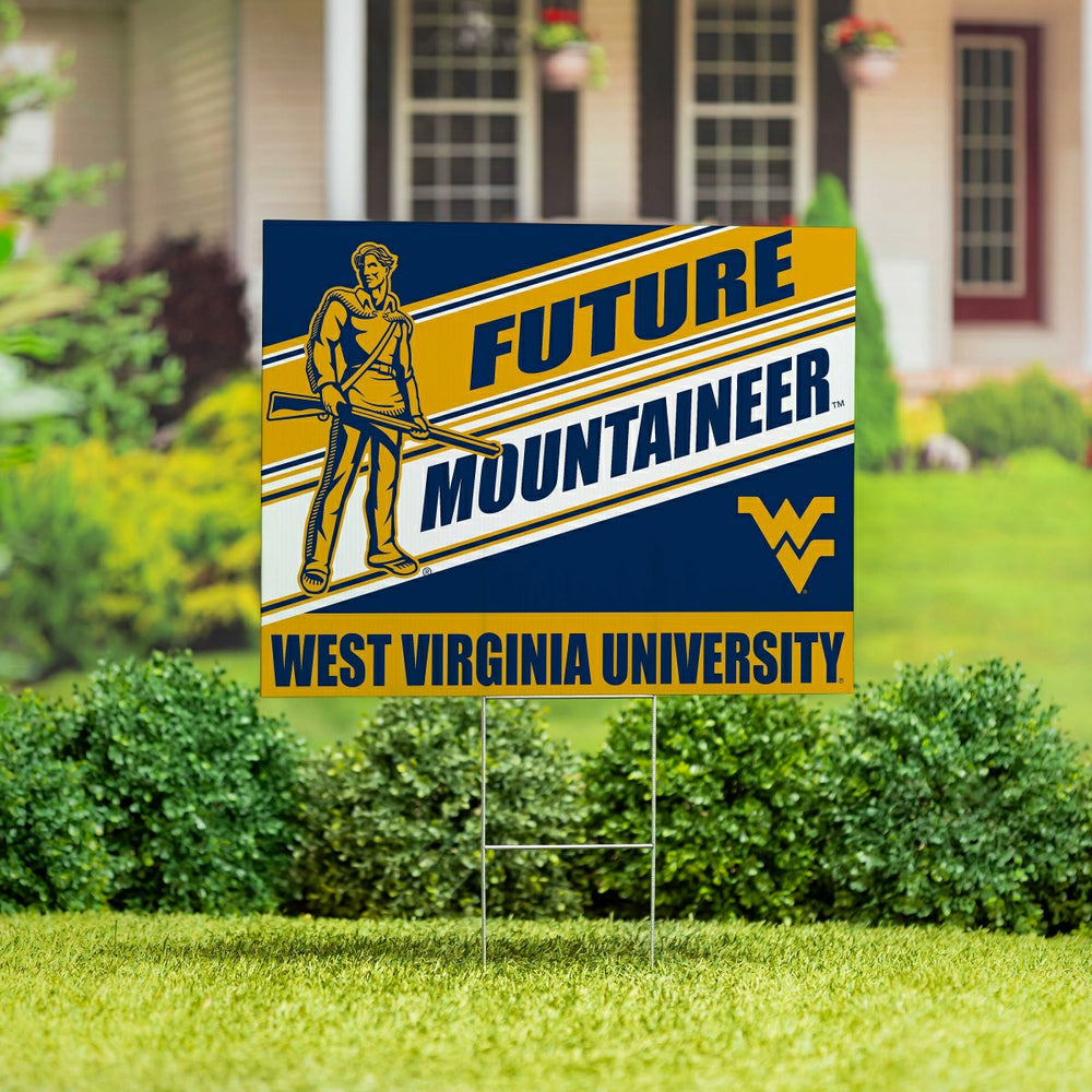 West Virginia University Coroplast Yard Sign, Future Student - Collegiate Home