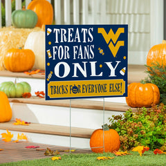 West Virginia University Yard Sign, Halloween Treats for Fans - Collegiate Home