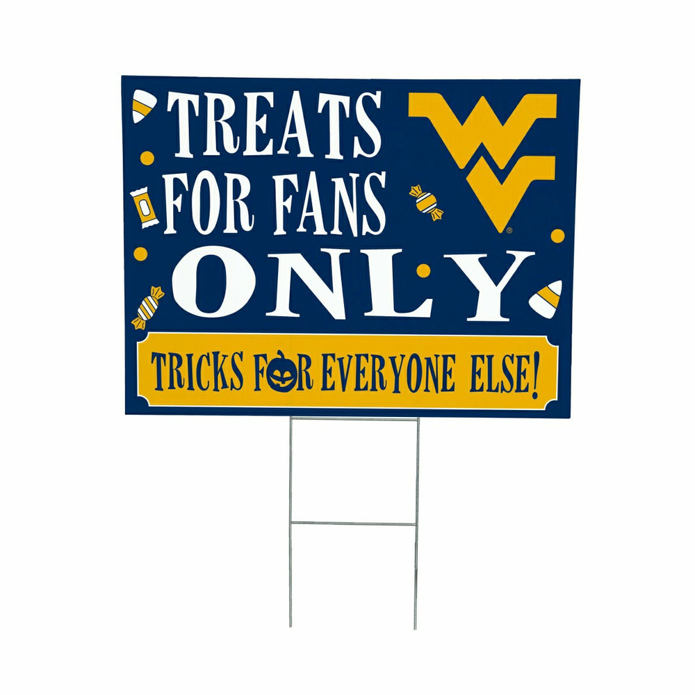 West Virginia University Yard Sign, Halloween Treats for Fans - Collegiate Home