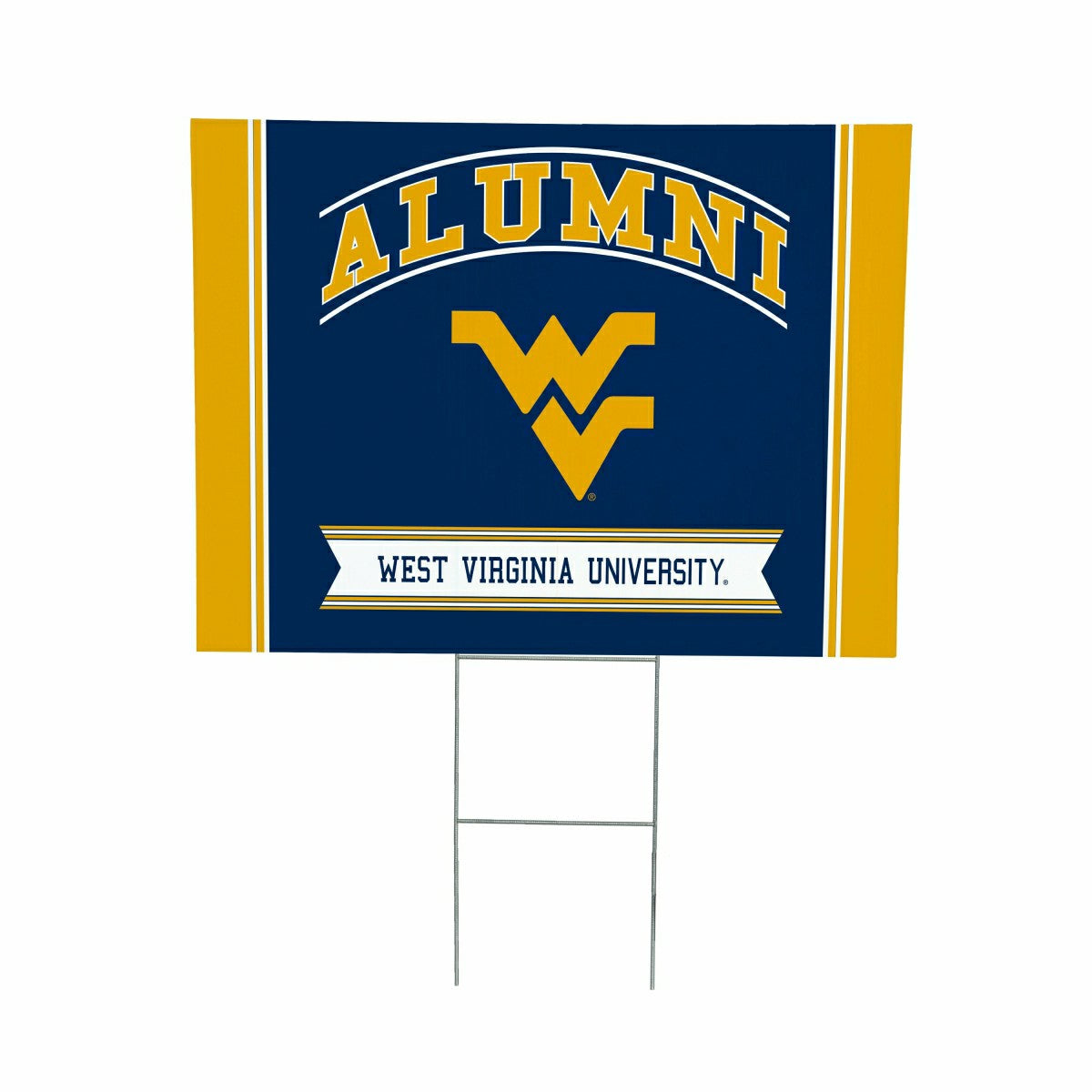 West Virginia University Coroplast Yard Sign Alumni - Collegiate Home