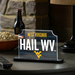 West Virginia University College Rectangle Desklite LED Décor - Collegiate Home