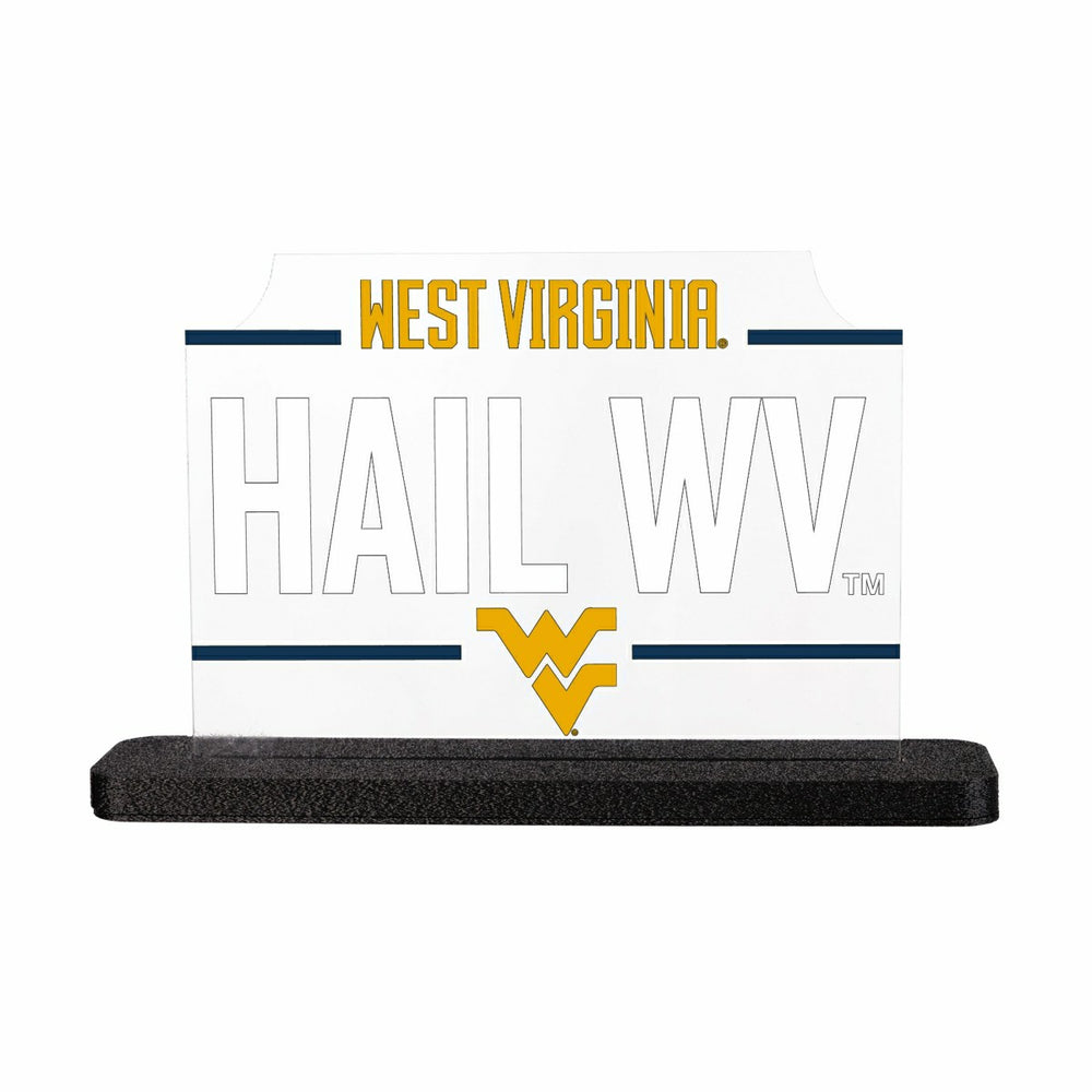 West Virginia University College Rectangle Desklite LED Décor - Collegiate Home