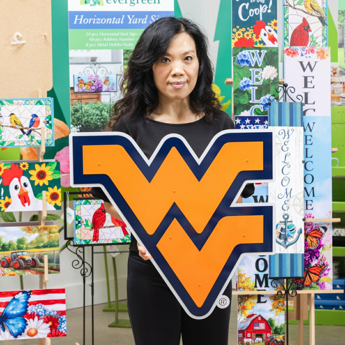 West Virginia University Premier Metal Wall Art - Collegiate Home