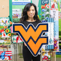 West Virginia University Premier Metal Wall Art - Collegiate Home