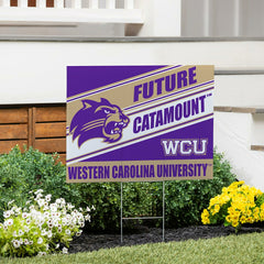 Western Carolina University Coroplast Yard Sign, Future Student - Collegiate Home
