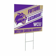 Western Carolina University Coroplast Yard Sign, Future Student - Collegiate Home