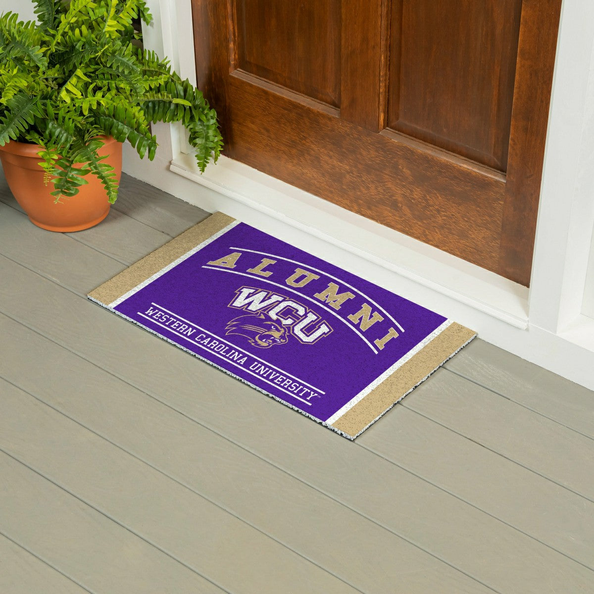 Western Carolina University Alumni Mat, 28"x16" - Collegiate