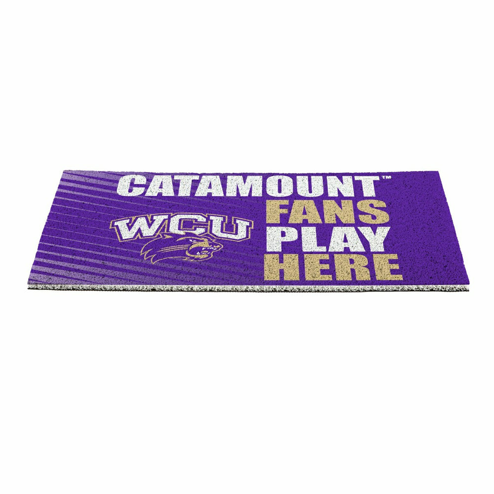 Western Carolina University Fan Mat, 28"x16" - Collegiate