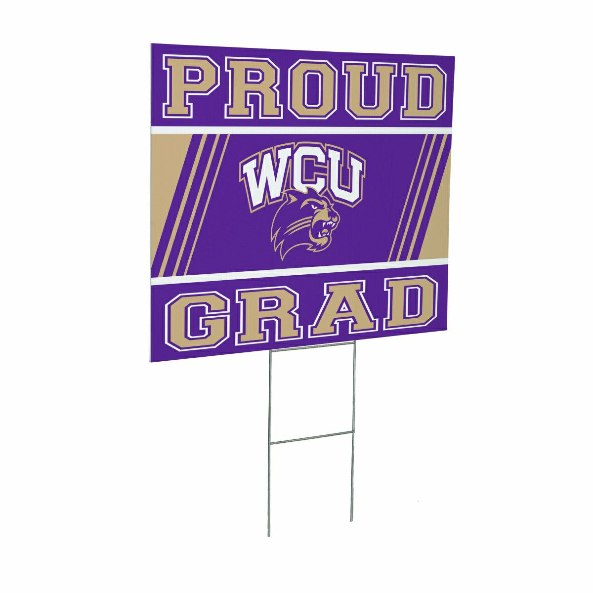 Western Carolina University Coroplast Yard Sign Graduate - Collegiate Home