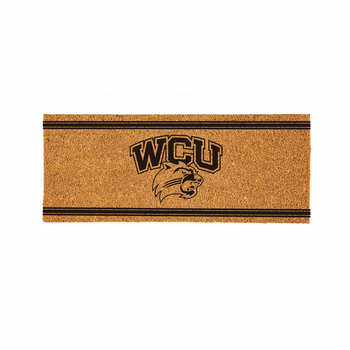Western Carolina University Extra Large One Color Coir Mat, 60"x24" - Collegiate
