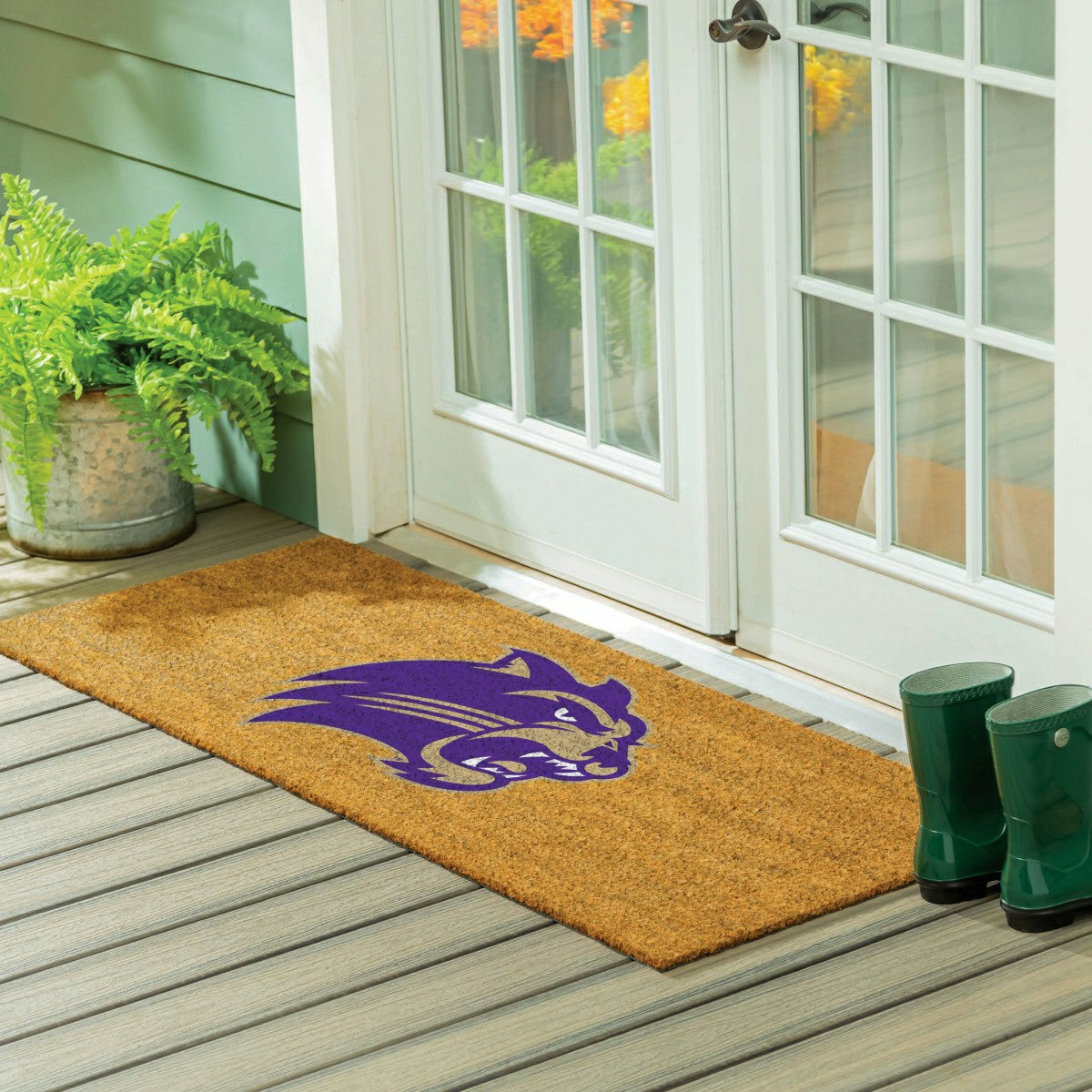 Western Carolina University Extra Large Full Color Coir Mat, 60"x24" - Collegiate
