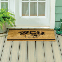 Western Carolina University Large One Color Coir Mat, 36"x24" - Collegiate