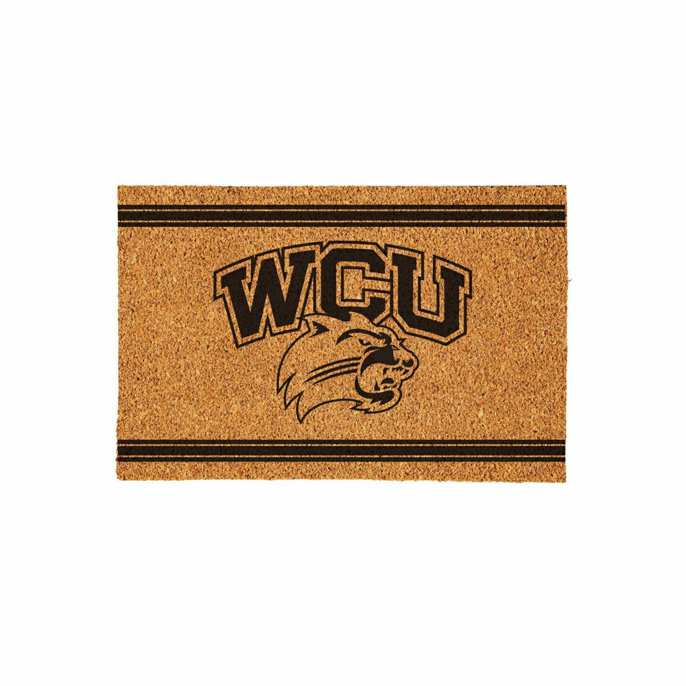 Western Carolina University Large One Color Coir Mat, 36"x24" - Collegiate