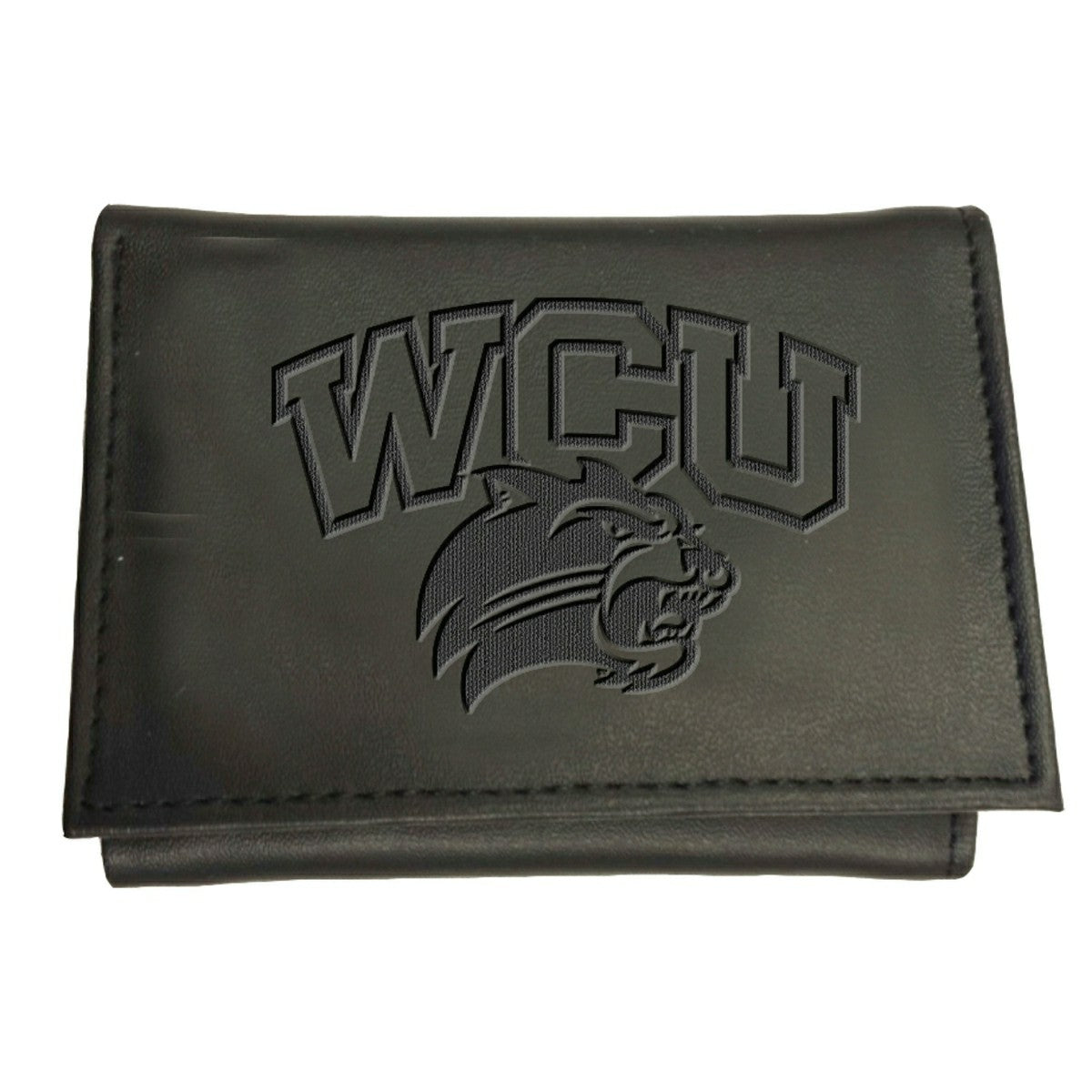 Western Carolina University, Tri-Fold Wallet, Black - Collegiate Home