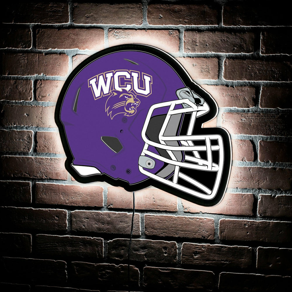 LED Wall Decor, Helmet, Western Carolina University - Collegiate Home