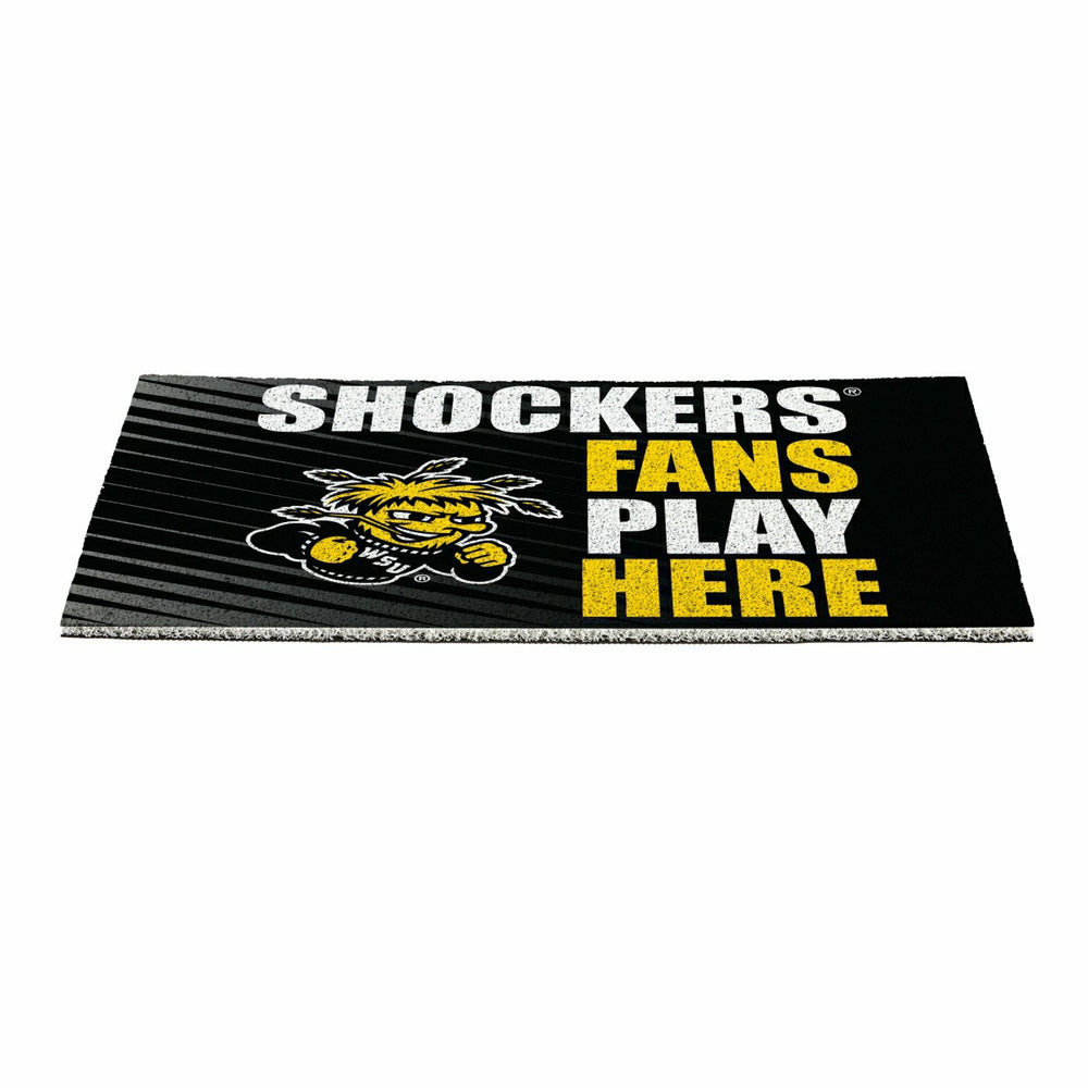 Wichita State University Fan Mat, 28"x16" - Collegiate