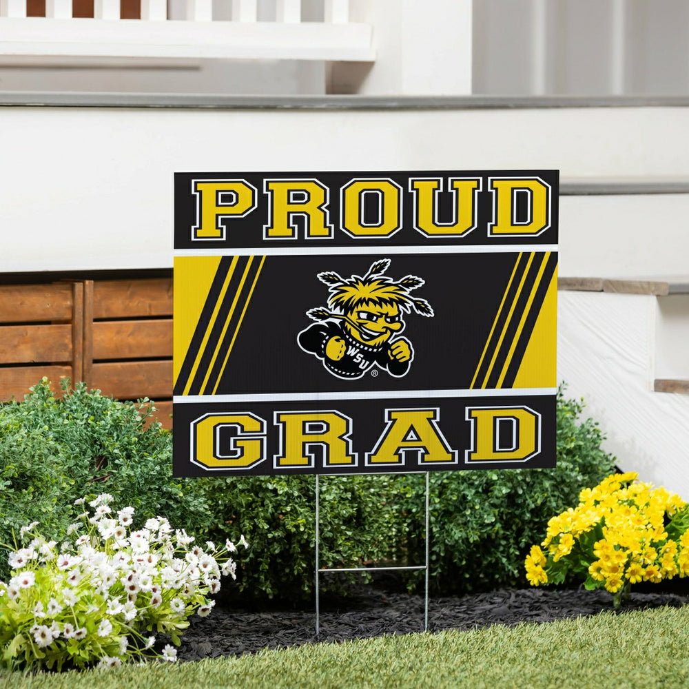 Wichita State University Coroplast Yard Sign Graduate - Collegiate Home