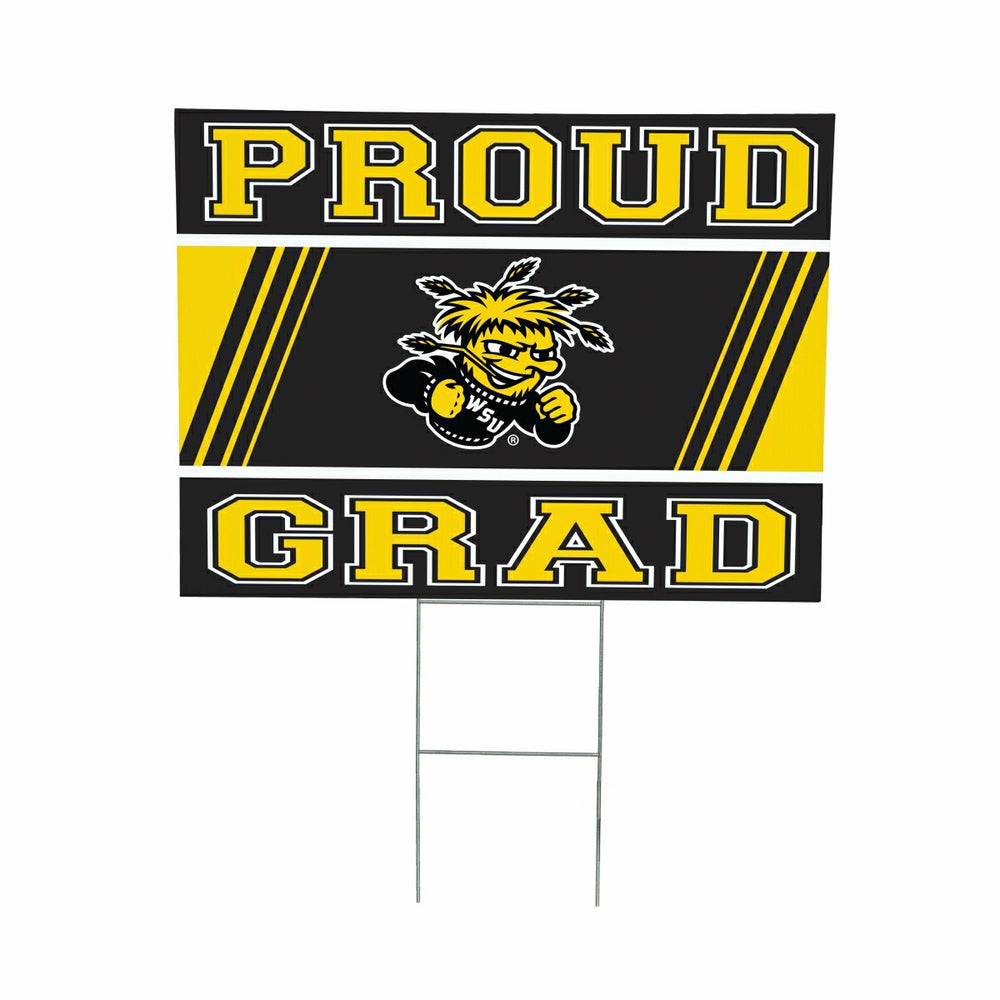 Wichita State University Coroplast Yard Sign Graduate - Collegiate Home