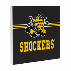 Wichita State University Wood Wall Sign, 12x12 - Collegiate Home