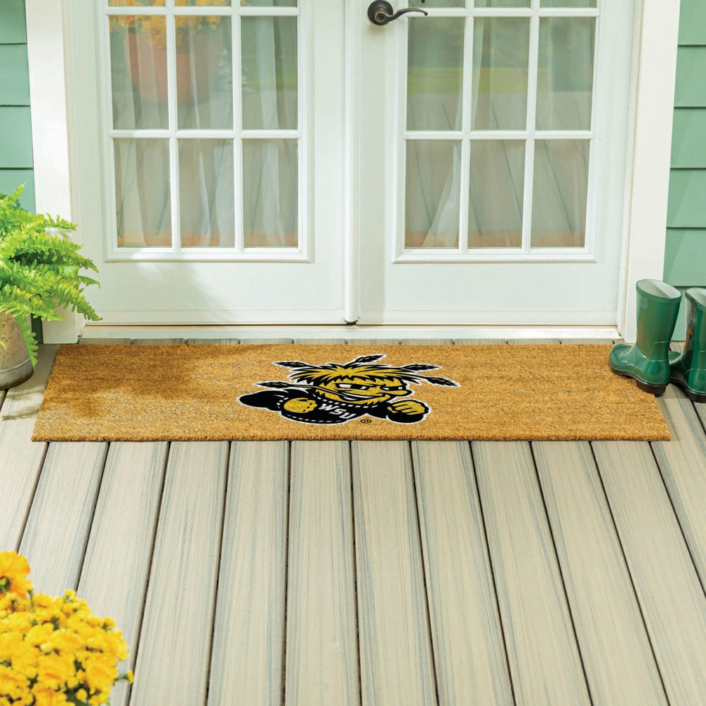Wichita State University Extra Large Full Color Coir Mat, 60"x24" - Collegiate