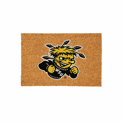 Wichita State University Large Full Color Coir Mat, 36"x24" - Collegiate