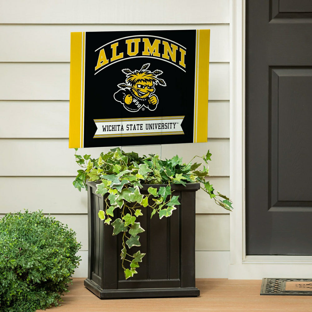 Wichita State University Coroplast Yard Sign Alumni - Collegiate Home