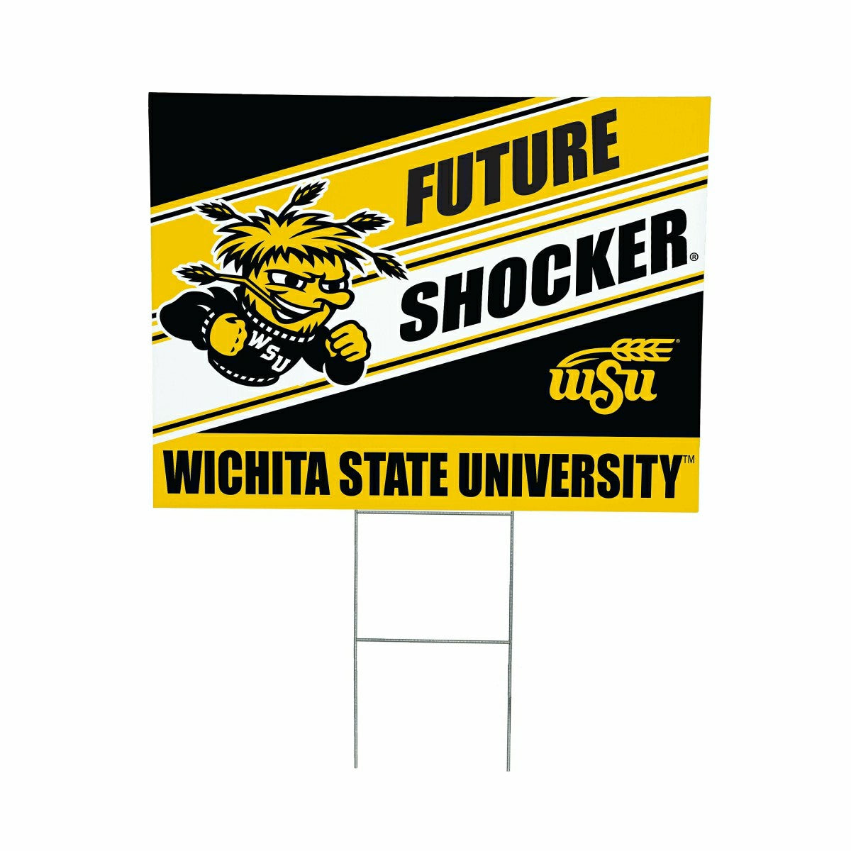 Wichita State University Coroplast Yard Sign, Future Student - Collegiate Home
