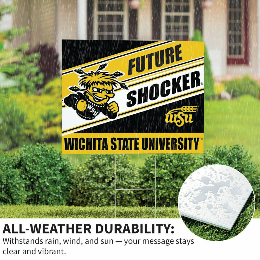 Wichita State University Coroplast Yard Sign, Future Student - Collegiate Home