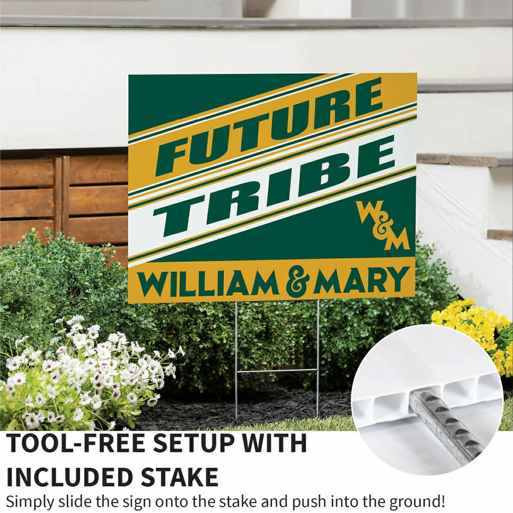 William & Mary Coroplast Yard Sign, Future Student - Collegiate Home