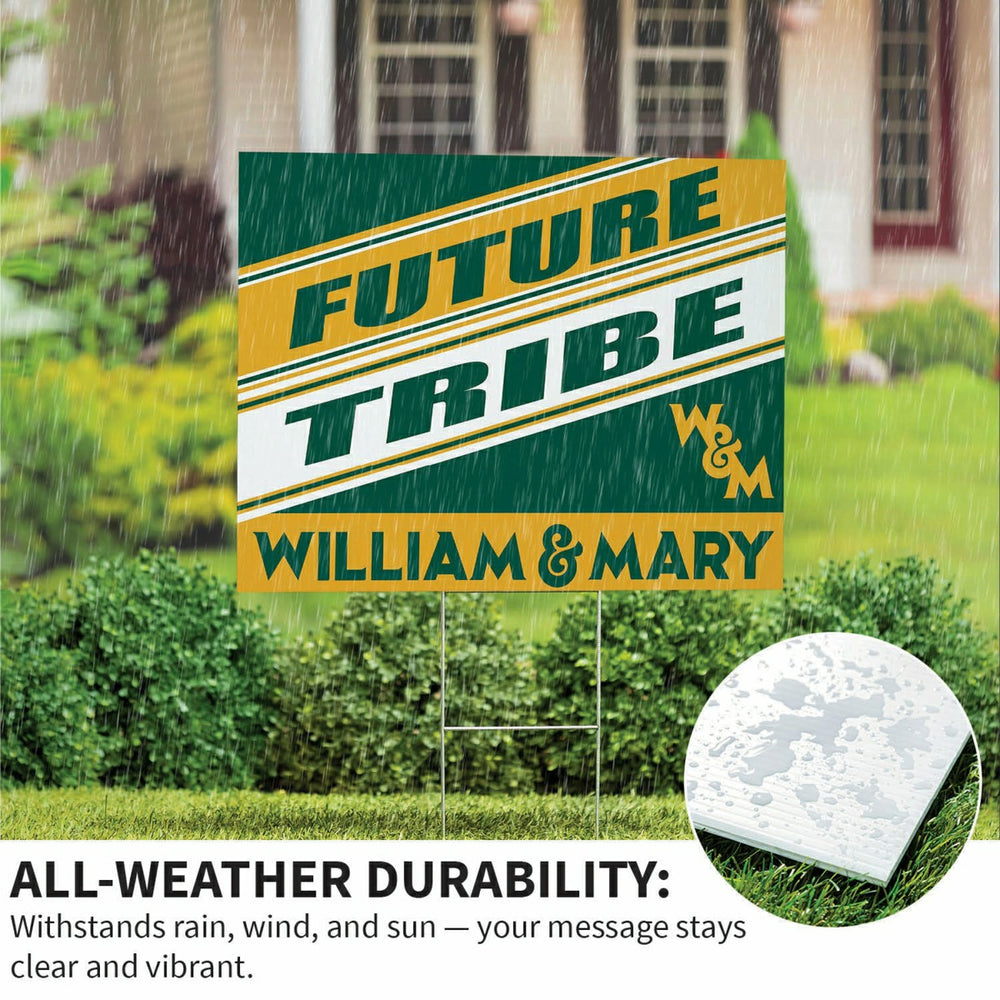 William & Mary Coroplast Yard Sign, Future Student - Collegiate Home