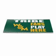 William & Mary Fan Mat, 28"x16" - Collegiate