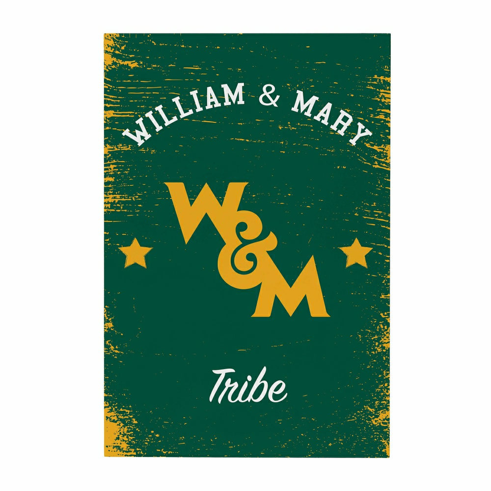 William & Mary Wood Wall Sign, 16x24 - Collegiate Home
