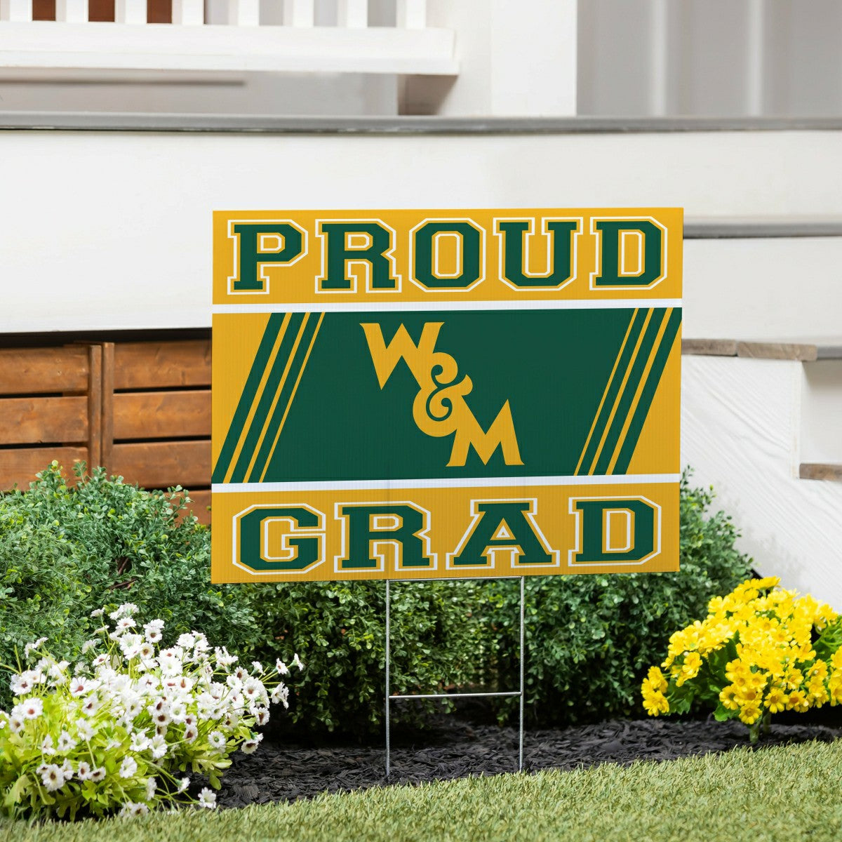 William & Mary Coroplast Yard Sign Graduate - Collegiate Home