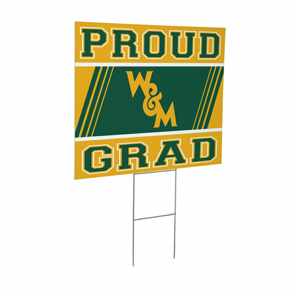 William & Mary Coroplast Yard Sign Graduate - Collegiate Home