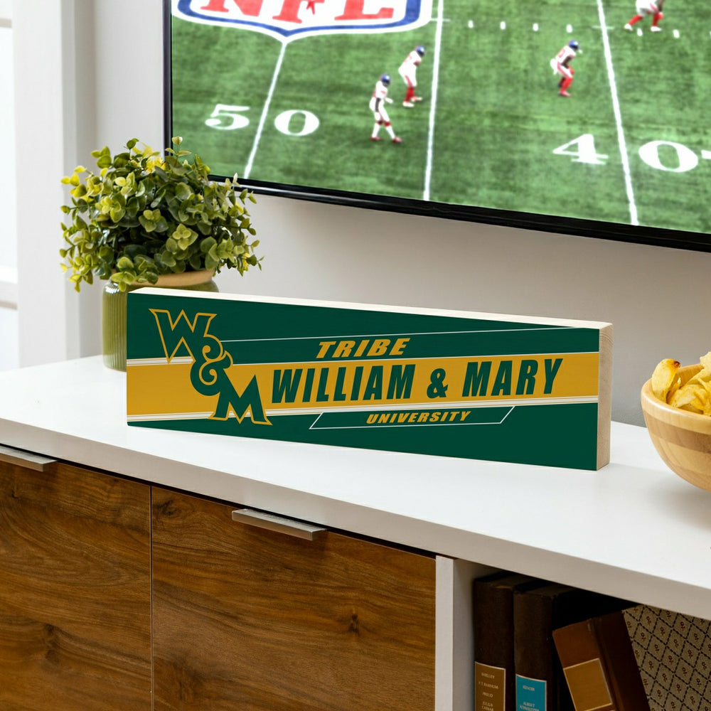 William & Mary Mantle Sign, Down Home Fans, 5x18 - Collegiate Home