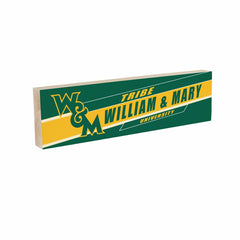 William & Mary Mantle Sign, Down Home Fans, 5x18 - Collegiate Home