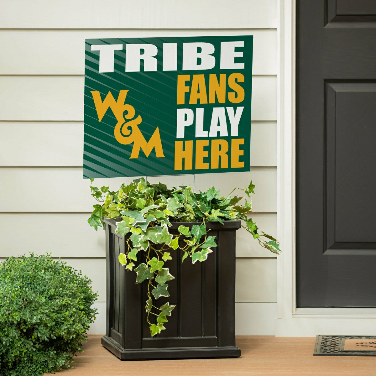 William & Mary Coroplast Yard Sign "Fans Play Here" - Collegiate Home