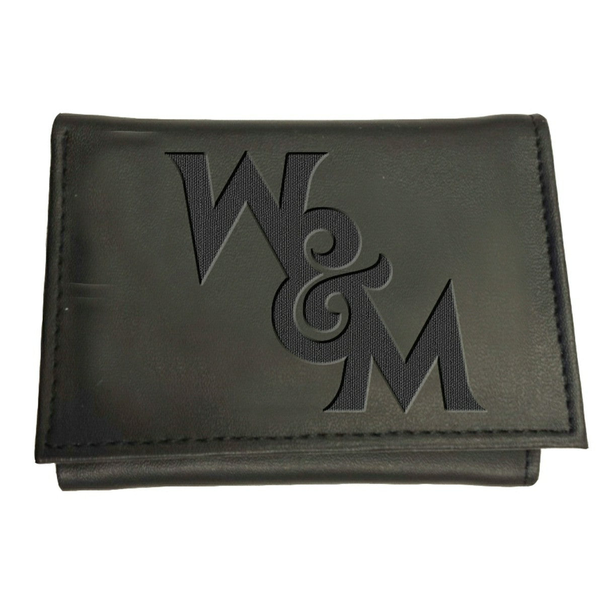 William & Mary, Tri-Fold Wallet, Black - Collegiate Home