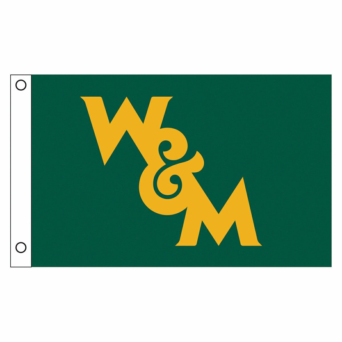 William & Mary Single Sided Flag w/ 2 Grommets, 3'x5' - Collegiate Home