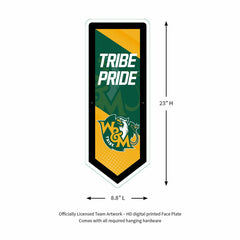 LED Wall Decor, Pennant, William & Mary - Collegiate Home