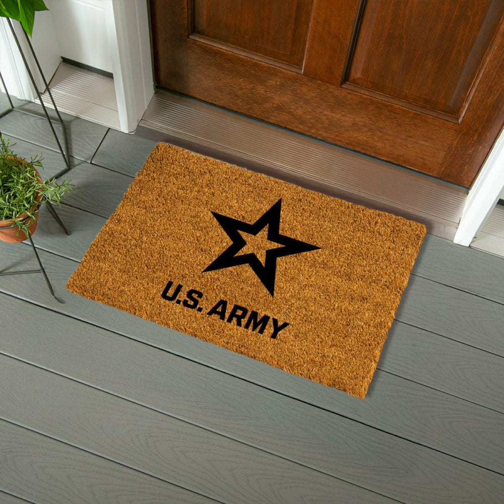 Coir Mat, 16"x28", US Army - US Military
