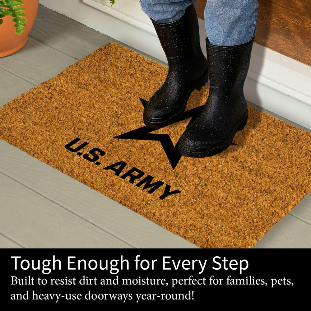 Coir Mat, 16"x28", US Army - US Military