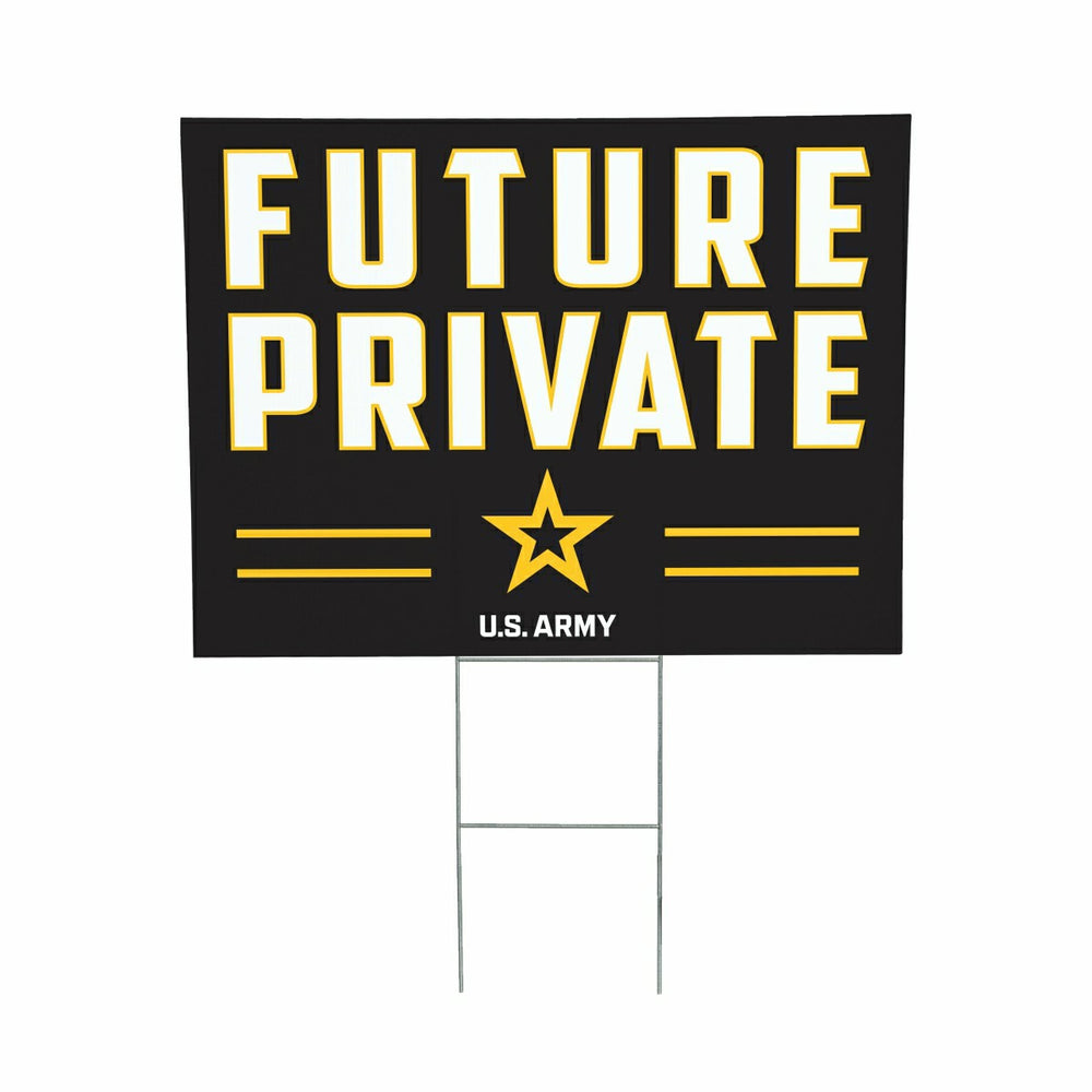 US Army Coroplast Yard Sign - US Military Home