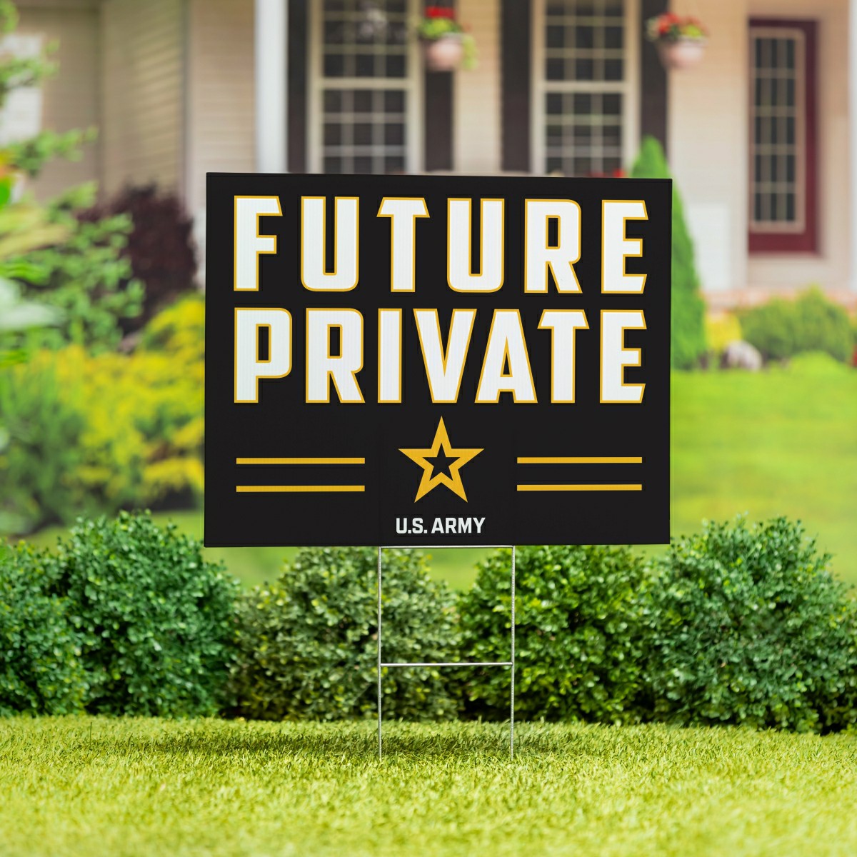 US Army Coroplast Yard Sign - US Military Home