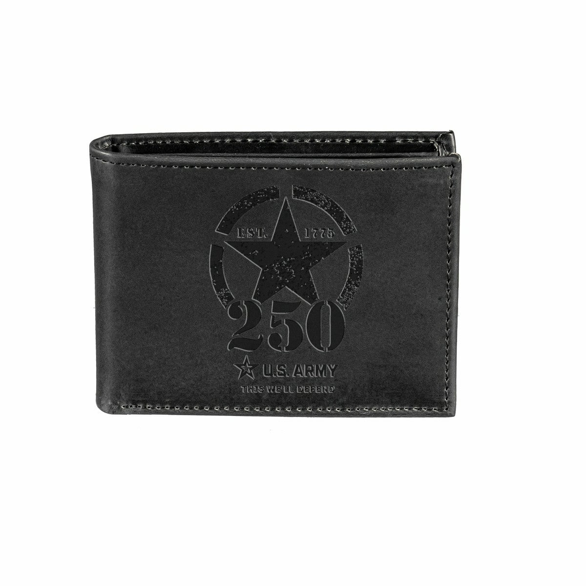 Wallet, Bi-Fold, US Army, 250th Anniversary - US Military Home