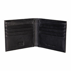 U.S. Air Force Black Bi-Fold Embroidered Wallet w/ RFID Blocking - US Military Home