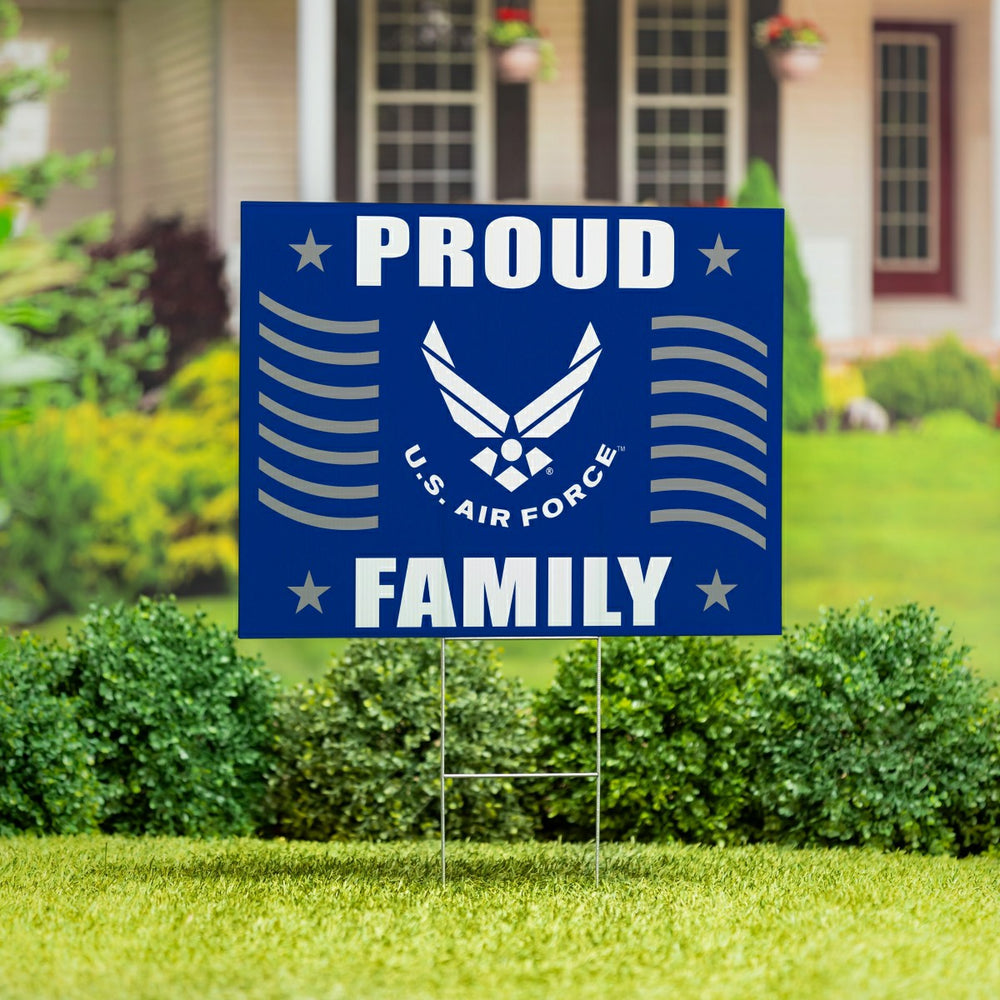 US Air Force Coroplast Yard Sign - US Military Home